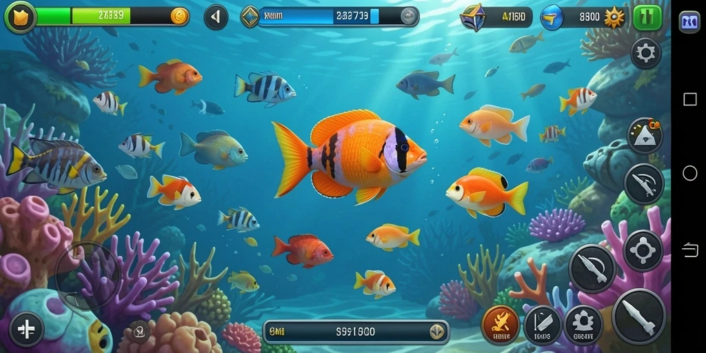 Screenshot gameplay Tembak Ikan 2739 yang penuh aksi.
