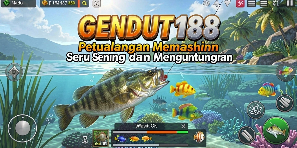 Screenshot GENDUT188 menampilkan aksi memancing yang seru dan grafik menawan.