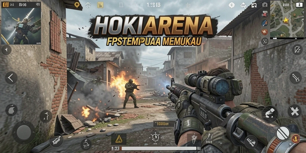 Gameplay HOKIARENA yang penuh aksi dan mendebarkan.