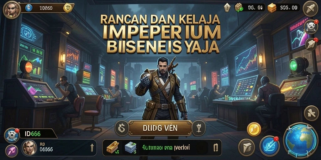 Screenshot gameplay ID66 menampilkan aktivitas manajerial yang dinamis.