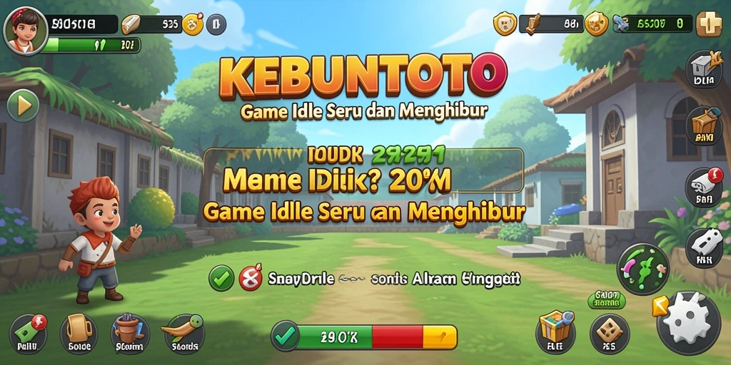 Tampilan gameplay menarik dari KEBUNTOTO yang menunjukkan karakter dalam aksi.