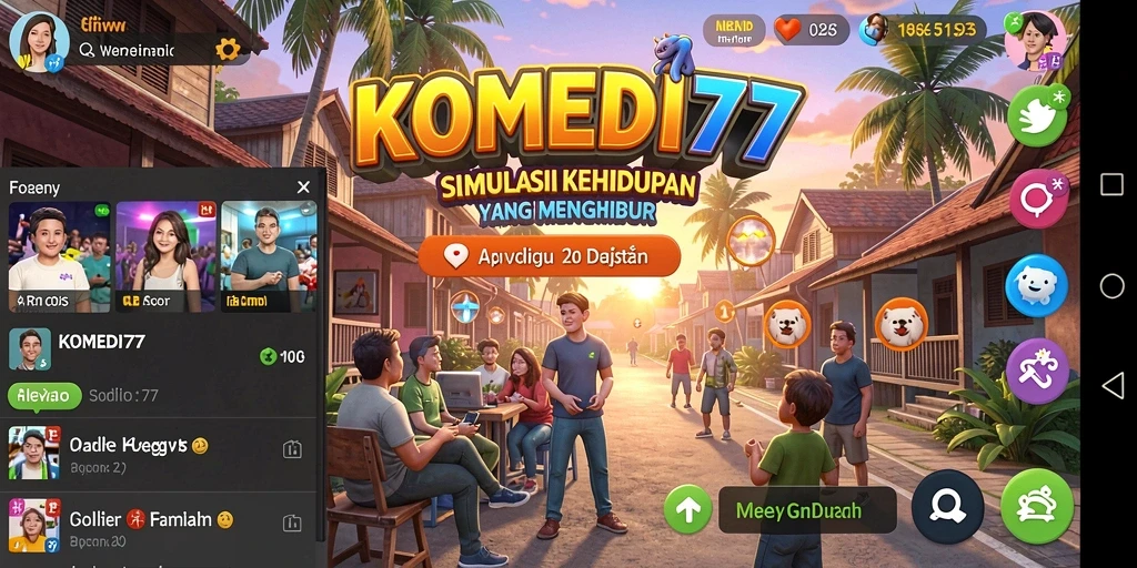 Gameplay seru dengan elemen komedi yang menghibur.