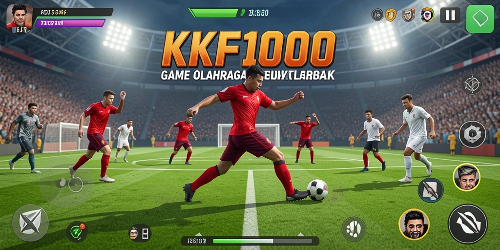 Tampilan gameplay KPK100 yang dinamis dan seru.