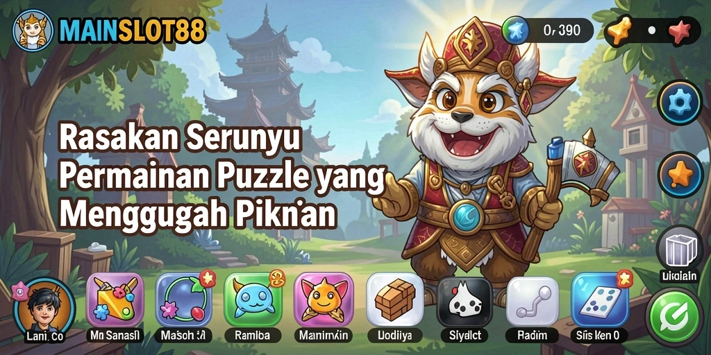 Tampilan menarik dari gameplay Puzzle di MAINSLOT88.