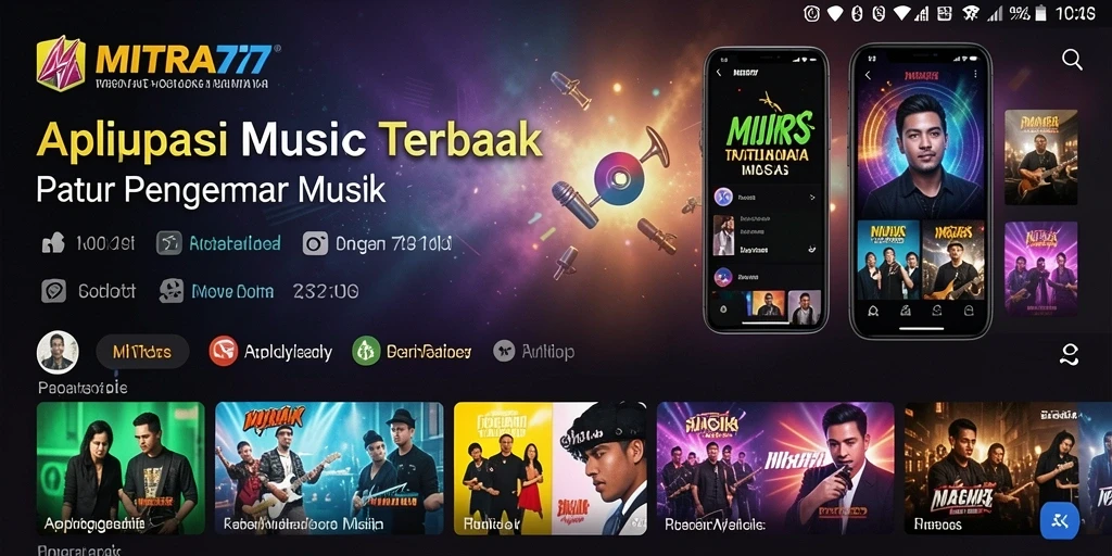 Tampilan gameplay MITRA77 yang seru dan interaktif dalam musik.