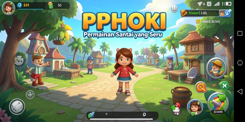 Tangkapan layar utama PPHOKI menampilkan gameplay yang menyenangkan dan menantang.