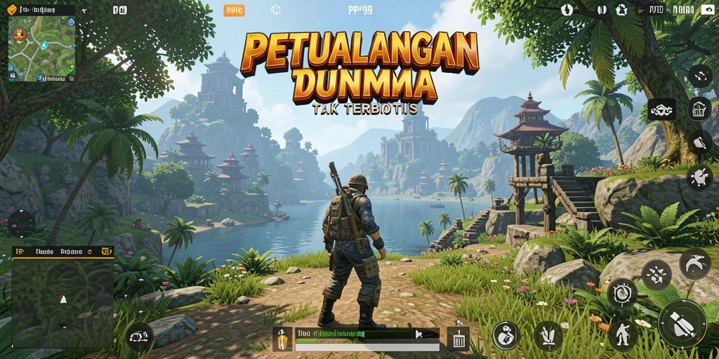 Tampilan gameplay PPV99 yang menampilkan aksi di dunia terbuka yang penuh petualangan.
