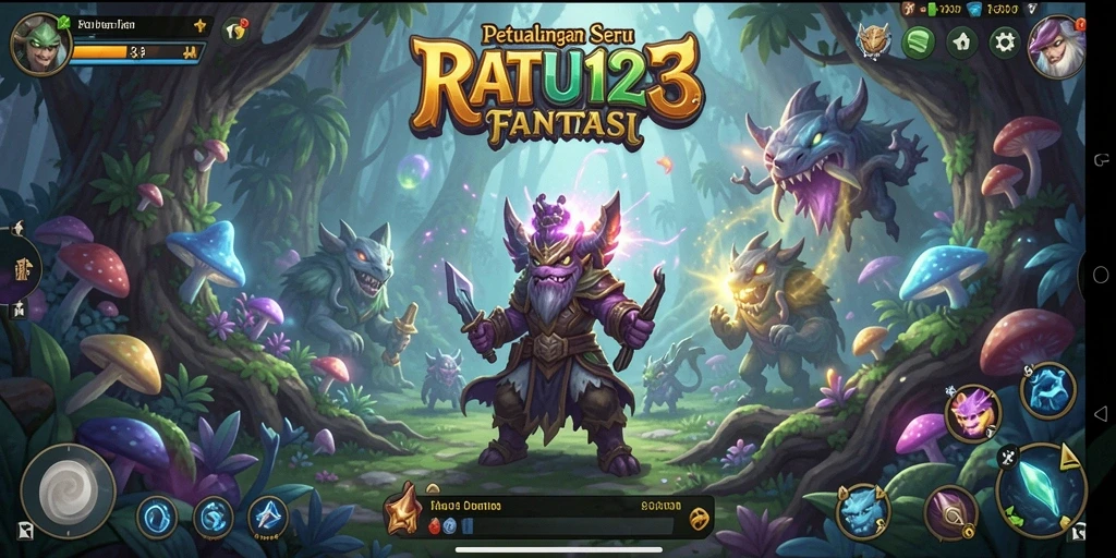 Tampilan gameplay seru dari RATU123 yang menggugah semangat petualangan.