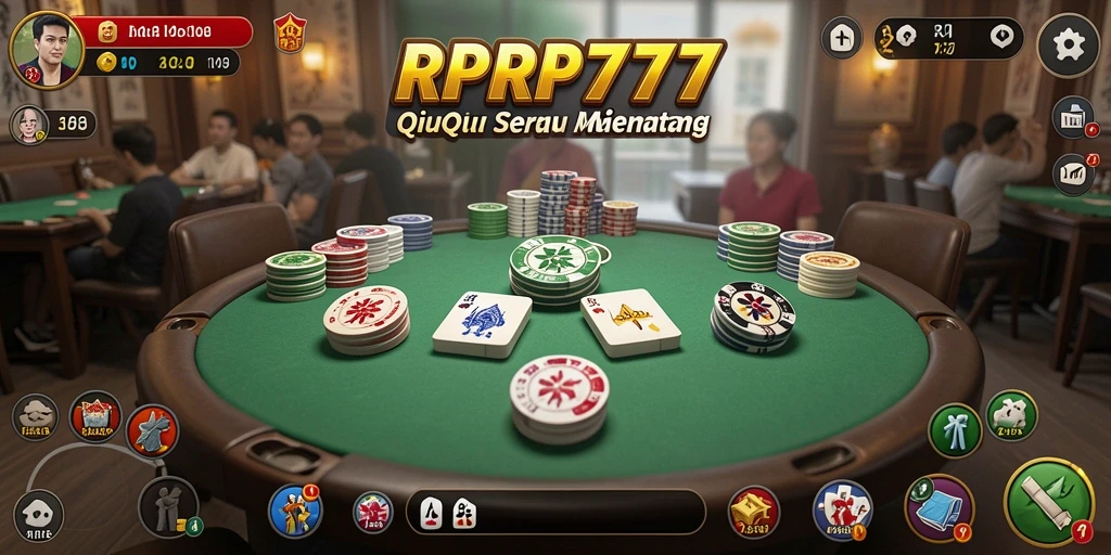 Tampilan gameplay QiuQiu yang seru dan menantang di RPRP777.